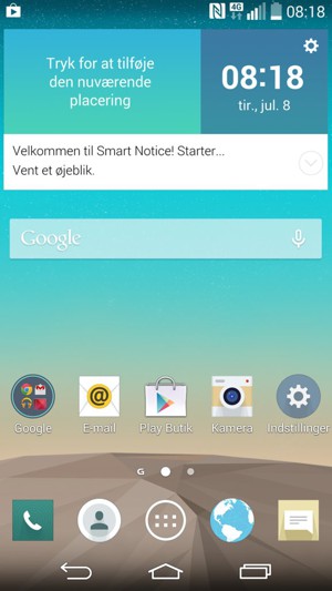 Vælg Telefon