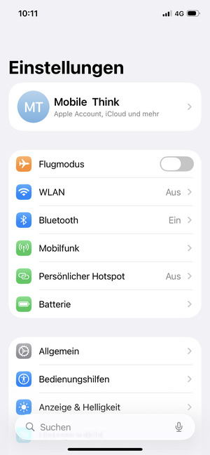 Wählen Sie WLAN