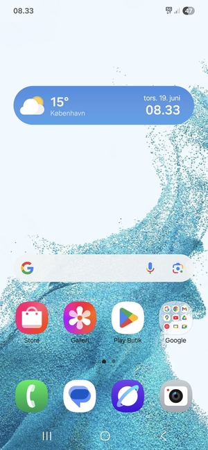 Vælg Google