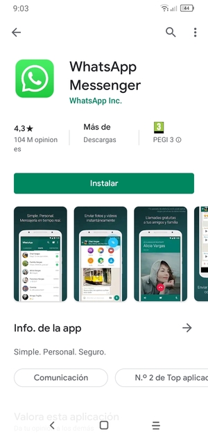 Seleccione Instalar