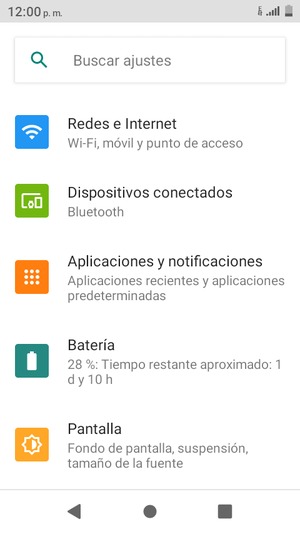 Seleccione Redes e Internet