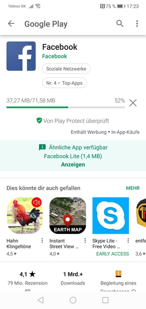 Warten Sie, bis der Installationsprozess  beendet ist