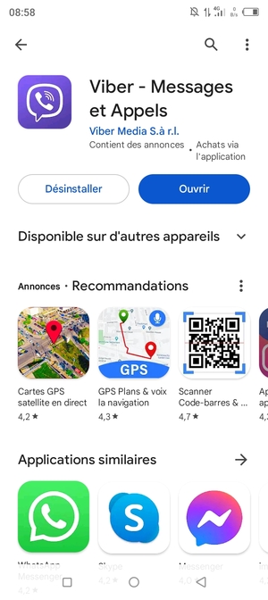 Sélectionnez Ouvrir