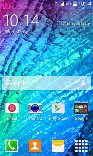Selecteer Apps