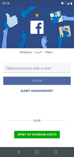 Din app er klar til brug