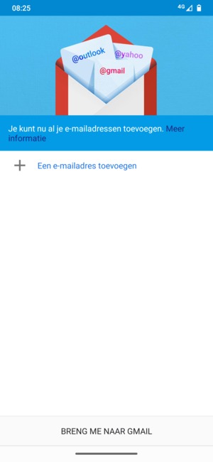 Selecteer Een e-mailadres toevoegen