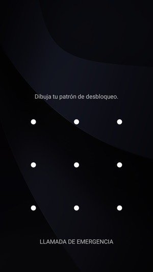 El teléfono ha sido asegurado con un bloqueo de pantalla