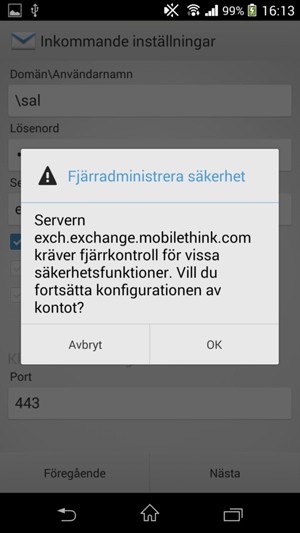 Välj OK