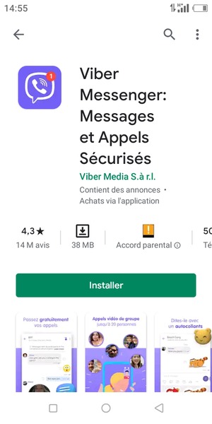 Sélectionnez Installer