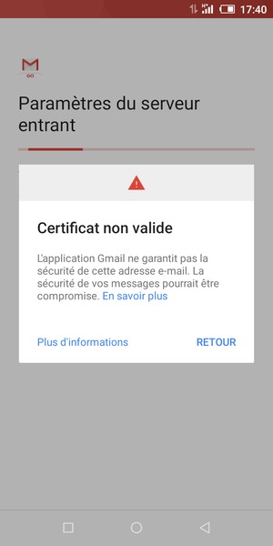 Sélectionnez Plus d'informations