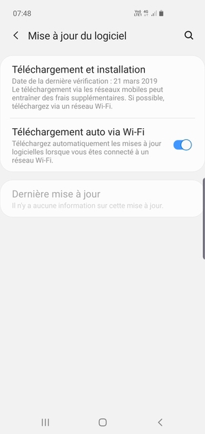 Sélectionnez Téléchargement et installation