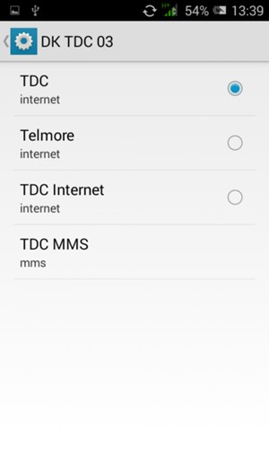 El teléfono ha sido configurado para MMS