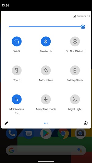 Turn off Wi-Fi and Bluetooth