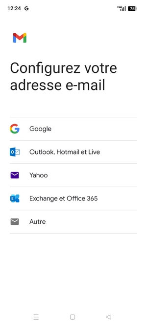 Sélectionnez Exchange et Office 365