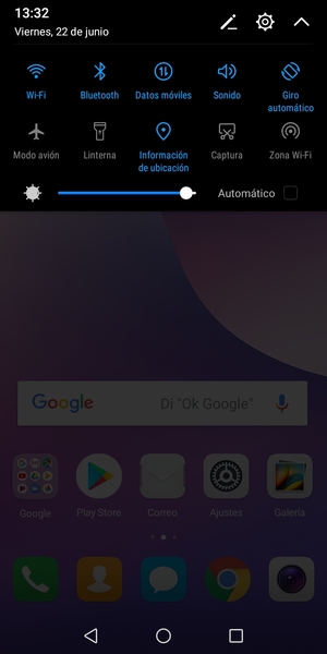 Desactive Wi-Fi y Bluetooth