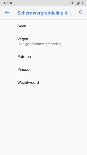 Selecteer Patroon