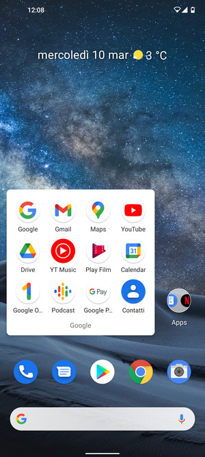 Seleziona Gmail