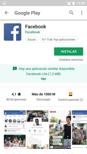 Seleccione INSTALAR