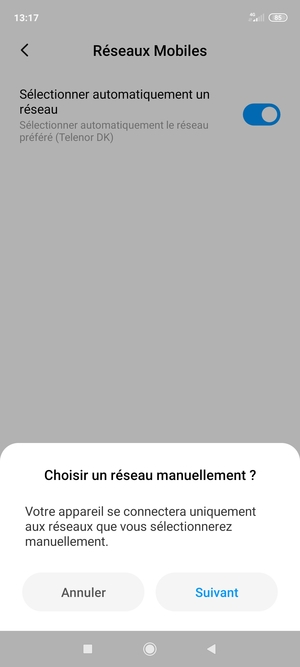 Sélectionnez Suivant