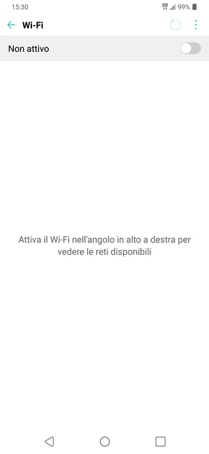 Attiva Wi-Fi