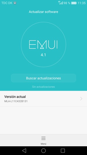 Seleccione Buscar actualizaciones