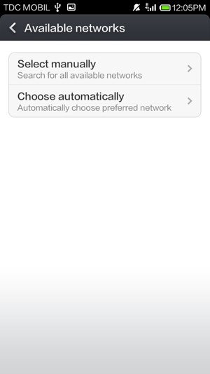 Select Select manually