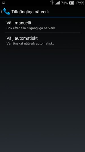 Välj Välj manuellt
