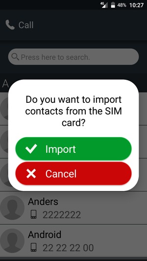 Select Import