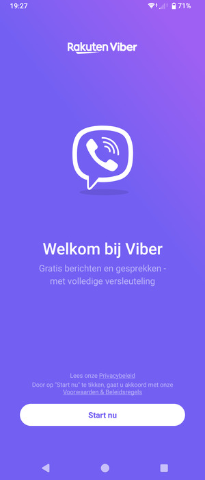 Uw app is klaar voor gebruik