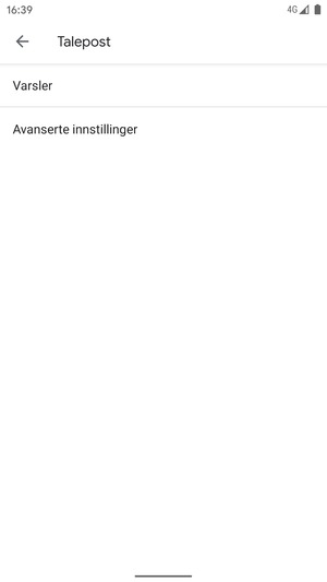 Velg Avanserte innstillinger