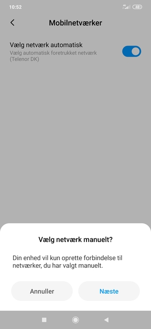 Vælg Næste