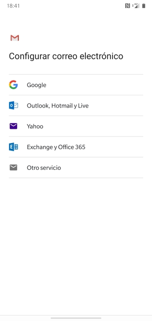 Seleccione Google