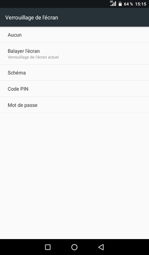 Sélectionnez Schéma
