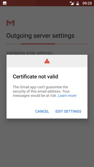 Select EDIT SETTINGS