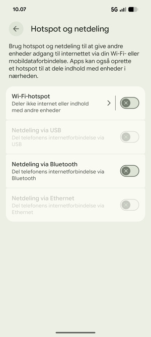 Vælg Wi-Fi-hotspot