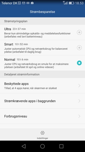 Scroll til og vælg Smart