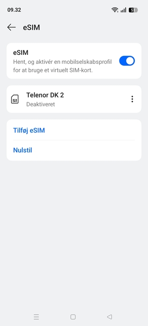 Vælg Menu-knappen