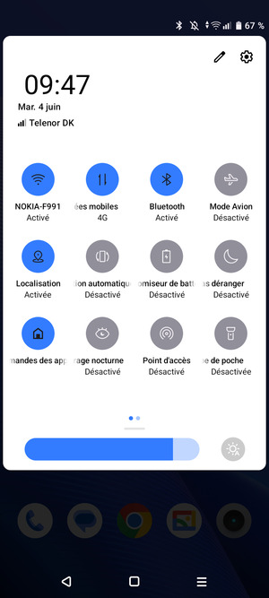 Désactiver le Wi-Fi et le Bluetooth