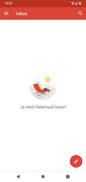 Uw Hotmail is klaar voor gebruik
