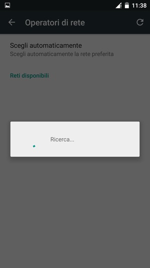 Attendi il completamento della ricerca