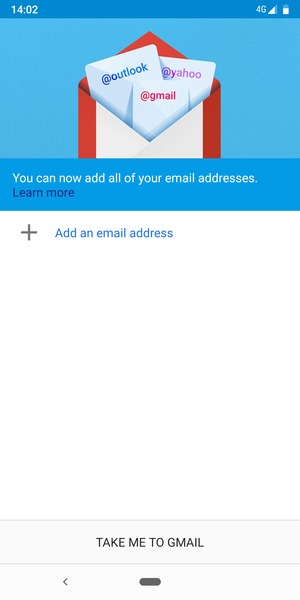Select Add an email address