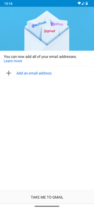 Select Add an email address