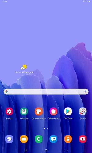 To close all running apps, select the Recent apps button