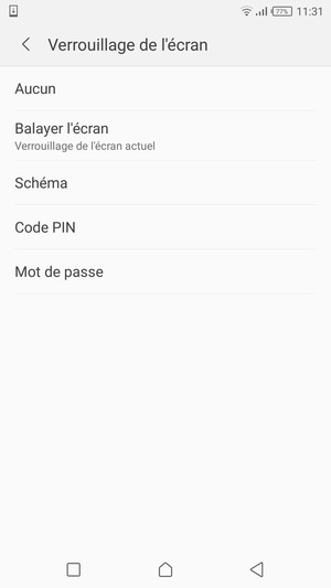 Sélectionnez Schéma