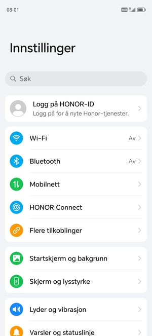 Velg Mobilnett