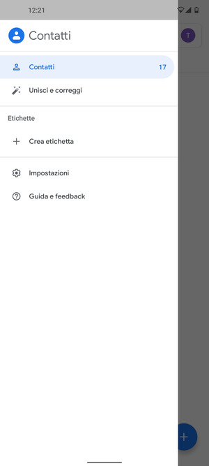Seleziona Impostazioni