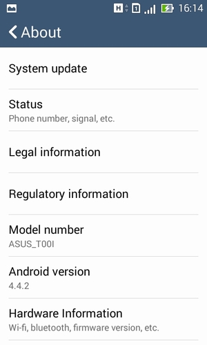 Select System update