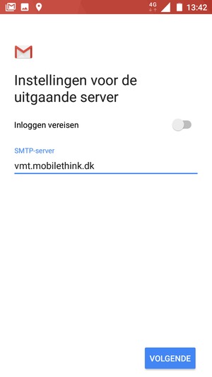 Schakel Inloggen vereisen uit en selecteer VOLGENDE