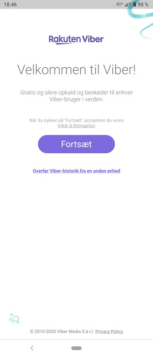 Din app er klar til brug