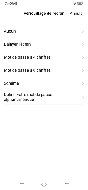 Sélectionnez Schéma